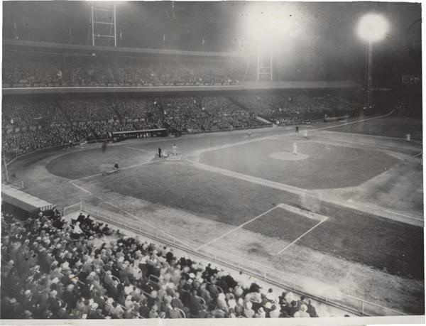 First Major League Night Game (1935)