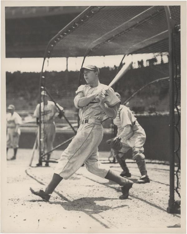 Gil Hodges Brooklyn Dodgers Photo by Burke and Brace