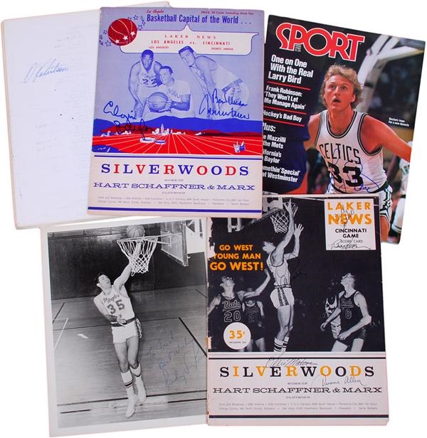 Memorabilia-Basketball - Basketball Signed Publications (4)