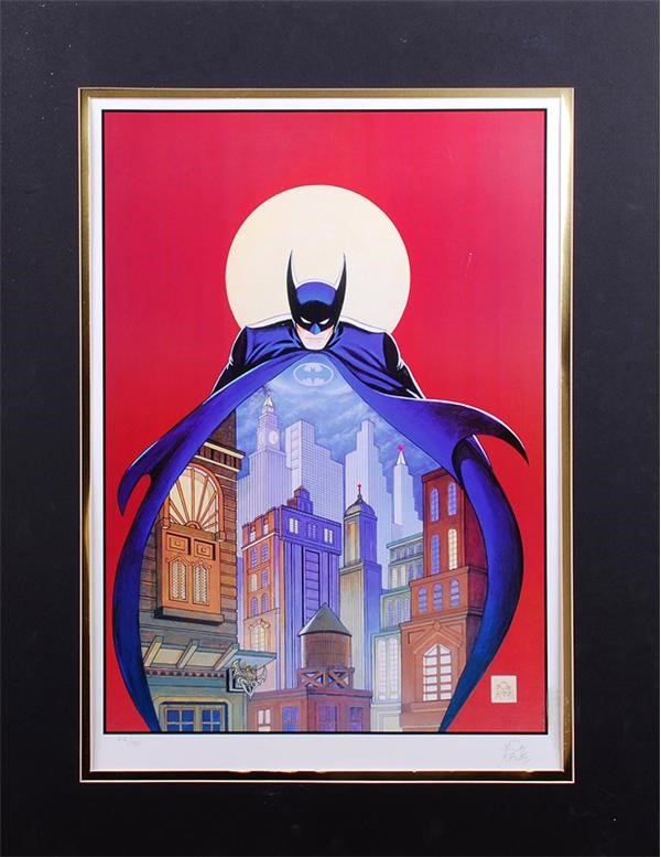 Bob Kane Signed Batman Limited Edition Print