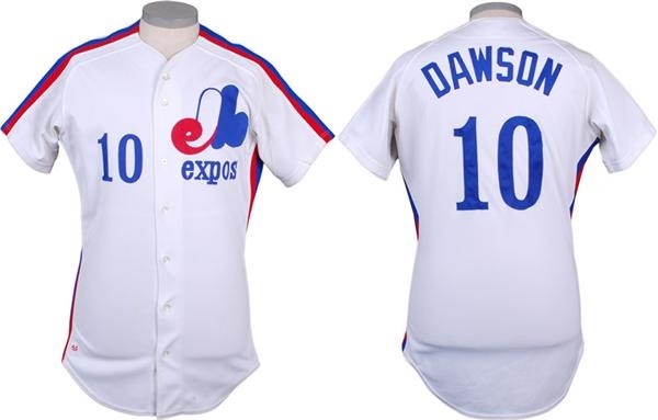 Game Used Baseball - 1984 Andre Dawson Game Worn Montreal Expos Jersey