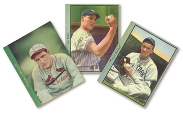 Sports Cards - 1935 Dixie Lid Sports Premiums Complete Set of Seven