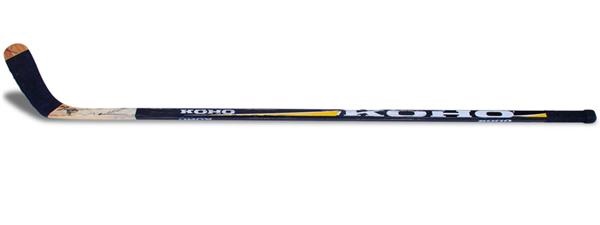 - Mario Lemieux Signed Game Used Hockey Stick