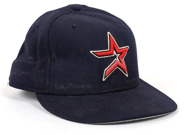 - Roy Oswalt Houston Astros Game Used Baseball Cap