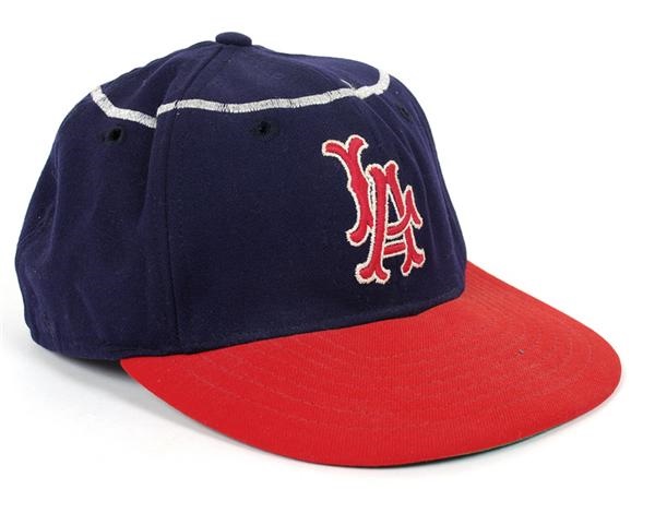 Early 1960's Los Angeles Angels Game Used Baseball Cap