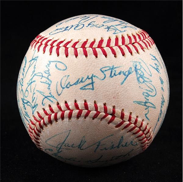 Autographs Baseball - 1964 New York Mets Team Signed Baseball