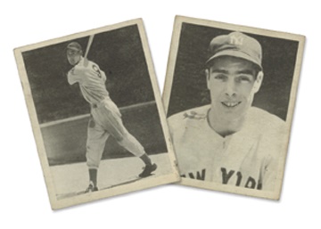 - 1939 Play Ball Ted Williams & Joe DiMaggio Cards