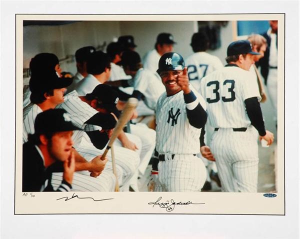 Autographs Baseball - Reggie Jackson Ltd Ed Signed Photo by Neil Liefer