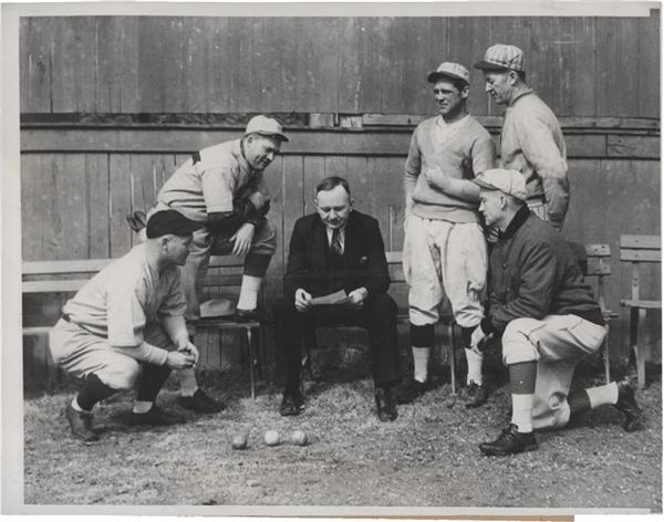 Rogers Horsnby and the Cardinals in Spring Training (1933)