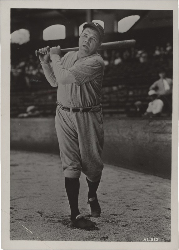 Famous Babe Ruth by American League Service Bureau (1930's)