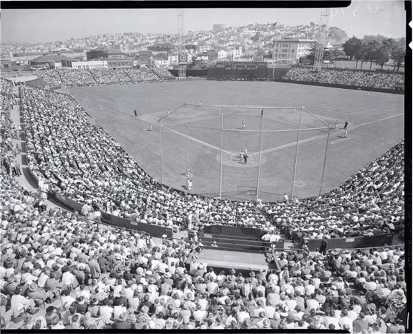 Memorabilia Baseball Photographs - Lots - 1958 San Francisco Giants 1st Game Negatives  (19)