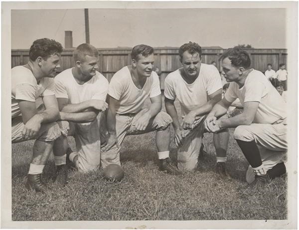 Memorabilia Football - Nile Kinnick with College All-Stars (1940)