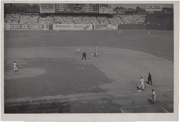 1949 Jackie Robinson Sliding Sequence Photos (4)