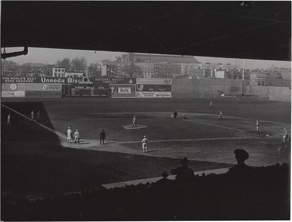 Memorabilia Baseball Photographs - Singles - World Series at Ebbets Field (1920)