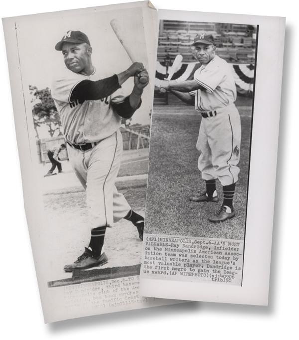 Memorabilia Baseball Photographs - Lots - Negro League Legend Ray Dandridge (2)