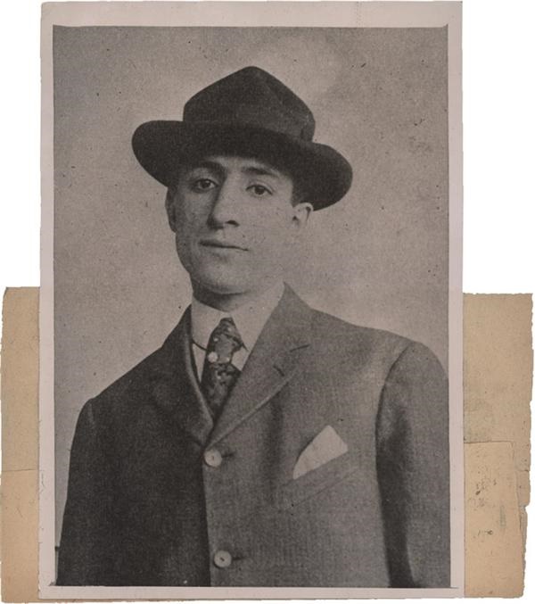 Memorabilia Baseball Photographs - Singles - Abe Attell and the 1919 Black Sox Scandal