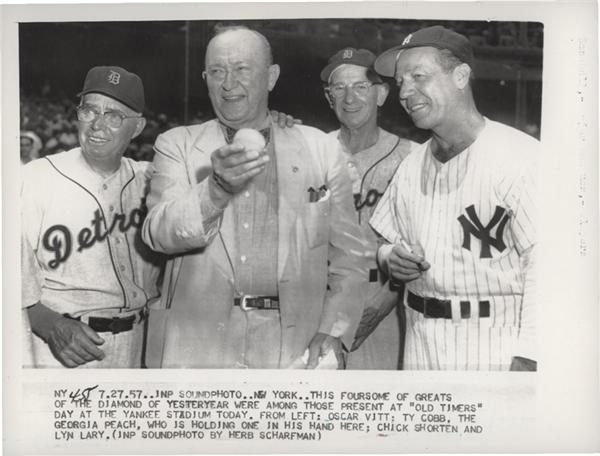 Ty Cobb by Herb Scharfman (1957)