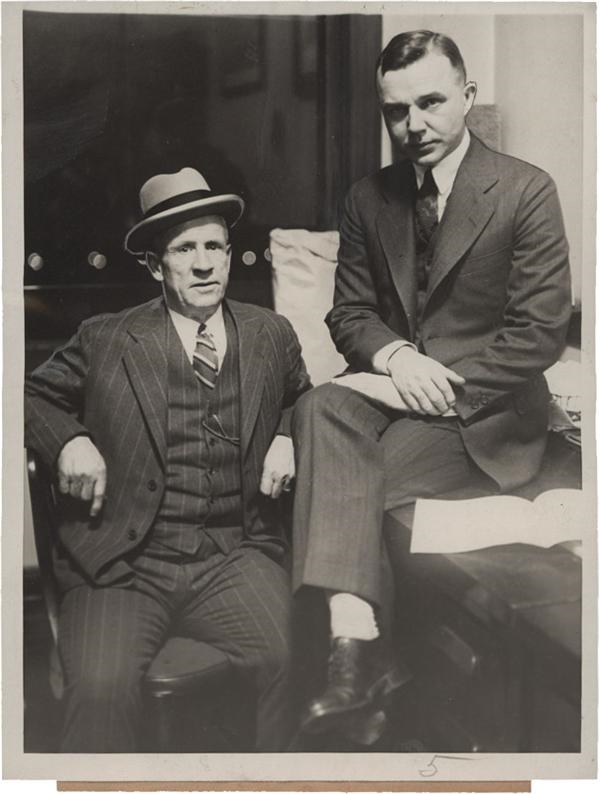 Kid Gleason and Ray Schalk (1926)