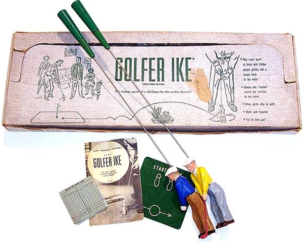 Memorabilia Golf - "Golfer Ike" Game