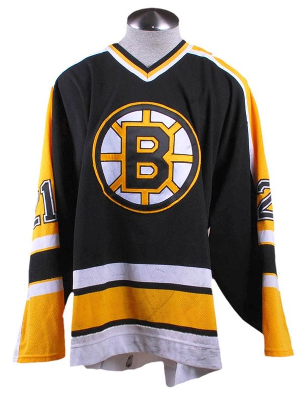 Hockey Equipment - 2001-02 Sean O' Donnell Boston Bruins Game Worn Jersey