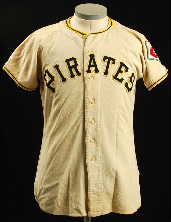 - 1951 Bugs Werle Pittsburgh Pirates Home Game Used Jersey