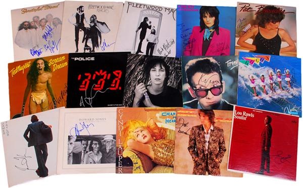 Rock And Pop Culture - Collection of Signed Record Albums (55)