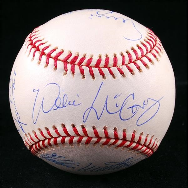 Baseball Autographs - 500 Home Run Signed Baseball