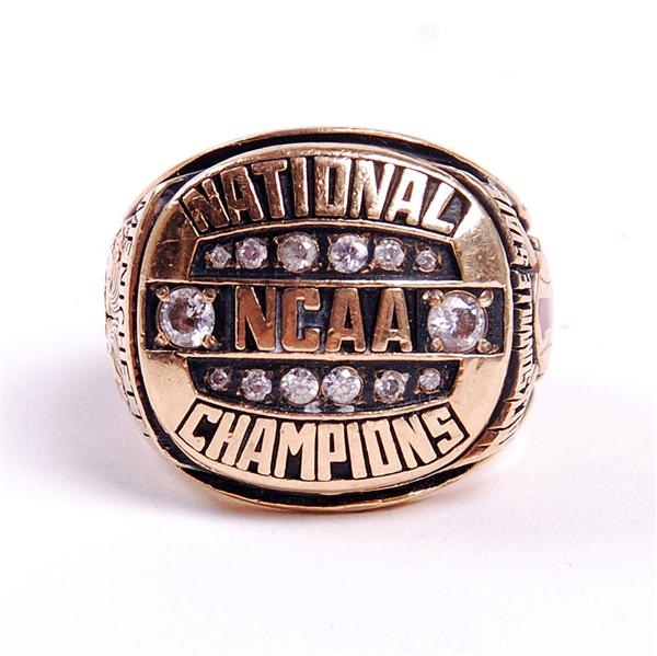 Ernie Davis - 1991 Jacksonville State Baseball NCAA Champions Ring