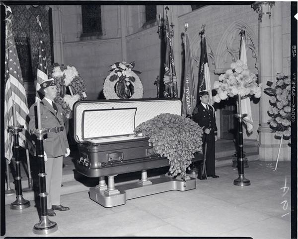 Rock And Pop Culture - 1951 William Randolph Hearst Funeral Original Negatives (100+)