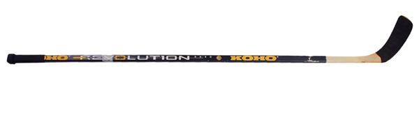 Hockey Equipment - Mario Lemieux Pittsburgh Penguins Game Used Koho Stick
