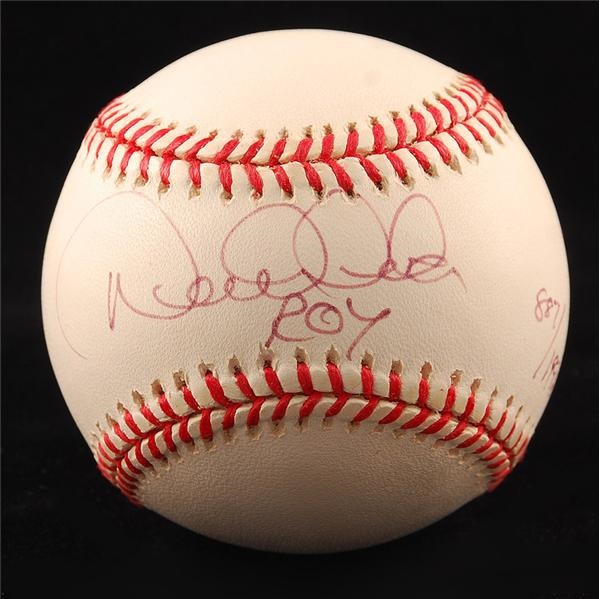 - 1996 Derek Jeter Rookie of the Year Signed Ltd Ed Baseball