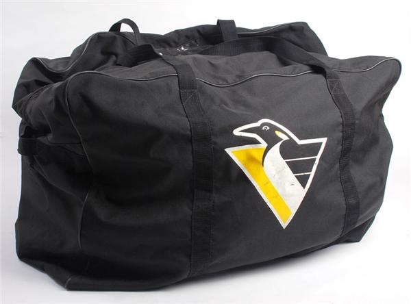 Hockey Equipment - 1990's Pittsburgh Penguins Equipment Bag