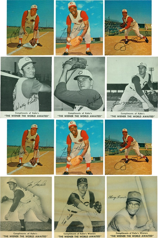 - 1957-1965 Kahns Baseball Cards (24)
