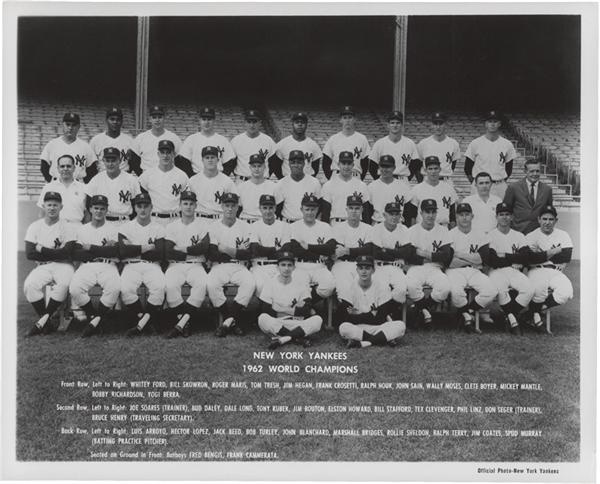 - 1955-1968 New York Yankees Team Photos (11)