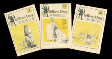 Comics - Complete Run of Yellow Dog Starring Robert Crumb