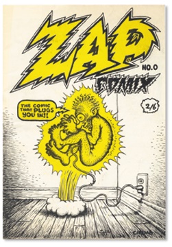 - The First Zap Comics by Robert Crumb