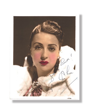 1946 Gypsy Rose Lee Signed Photo (8x10")