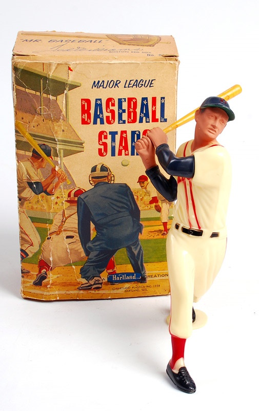 - Ted Williams Hartland Statue with Box