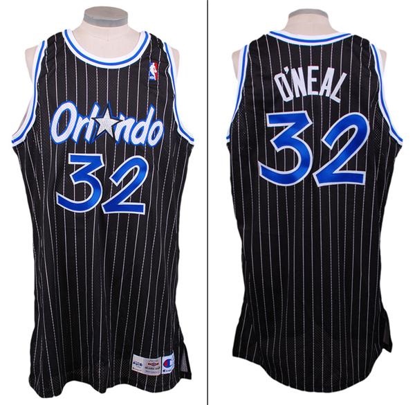 - 1995-96 Shaquille O'Neal Game Used Basketball Jersey