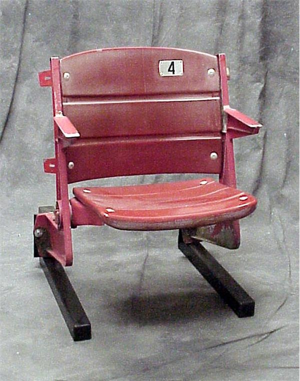 - Original Seat from Riverfront Stadium