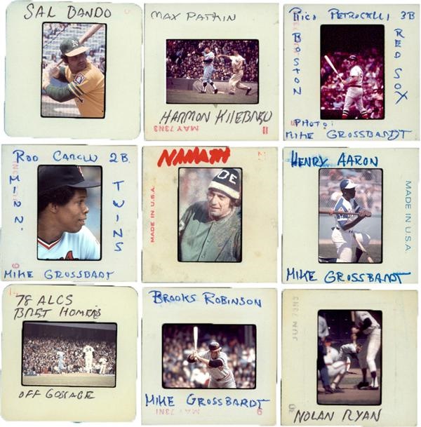 - Baseball Stars and Hall of Famers Slides and Negatives (26)