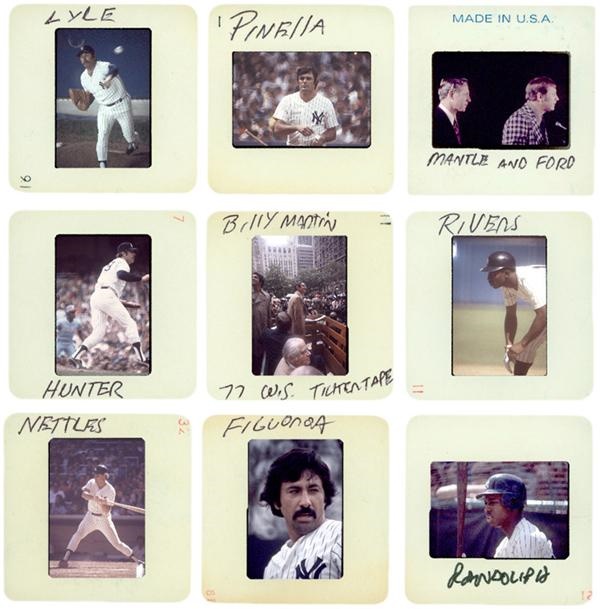 - 1970s New York Yankees Color Slides (32)