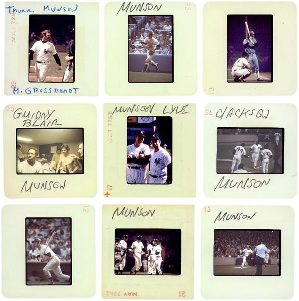 Michael Grossbardt Photography - 1970s Thurman Munson Color Baseball Slides (16)