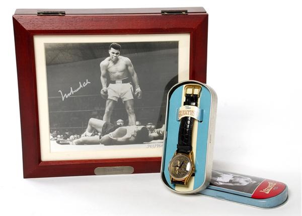- Muhammad Ali Limited Edition Fossil Watch with Signed Display Box