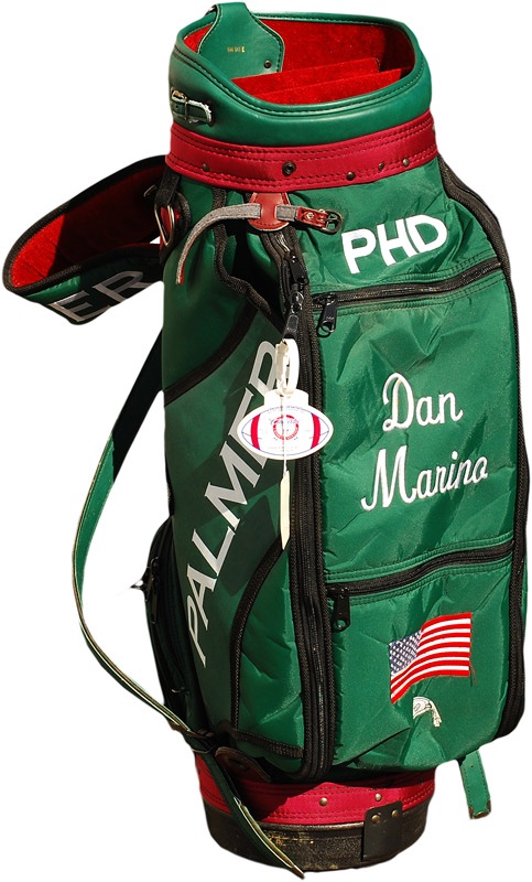 - Dan Marino Game Used Golf Bag