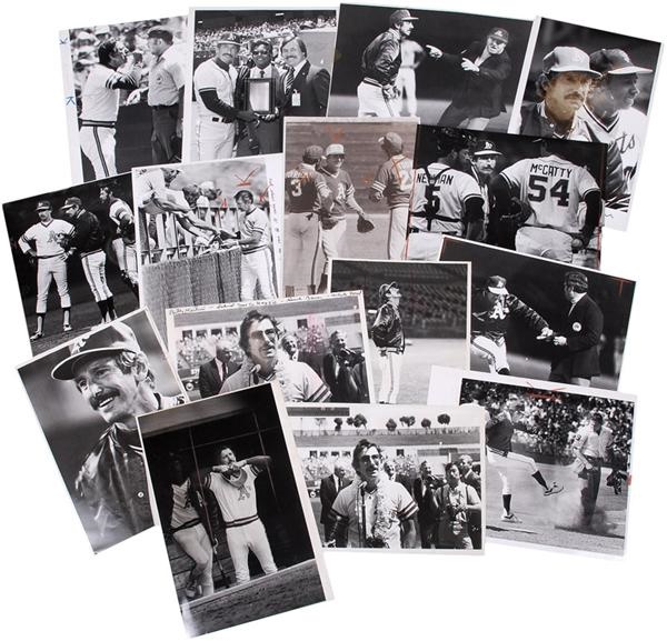Billy Martin Oakland Athletics Photographs (27)