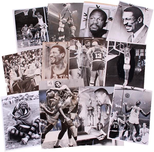 Bill Russell Basketball Photographs (12)