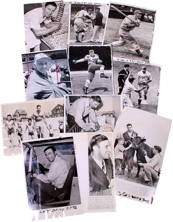1940's Dolph Camilli Baseball Photographs (15)