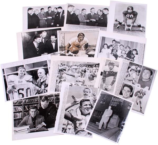 - Hall of Famer Chuck Bednarik Football Photographs (13)