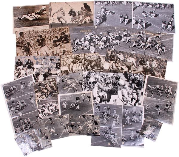 - 1932-1950 University of California Football Photographs (75+)